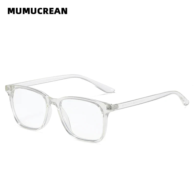 Square Retro Eyeglasses in TR90 Material