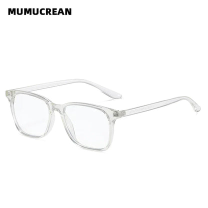Square Retro Eyeglasses in TR90 Material