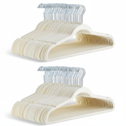 Elegant Velvet Slim Hangers for Optimal Closet Space – Pack of 10
