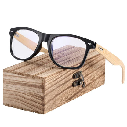 Wooden Blue Light Blocking Glasses
