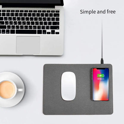 Wireless Charging Mouse Pad for Qi Devices