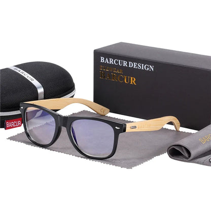 Wooden Blue Light Blocking Glasses