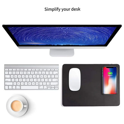 Wireless Charging Mouse Pad for Qi Devices
