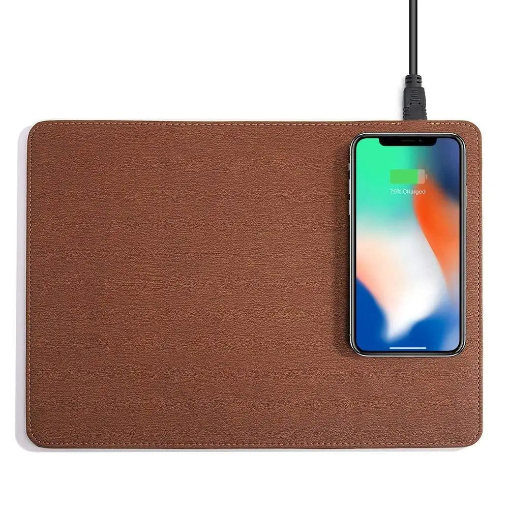 Wireless Charging Mouse Pad for Qi Devices