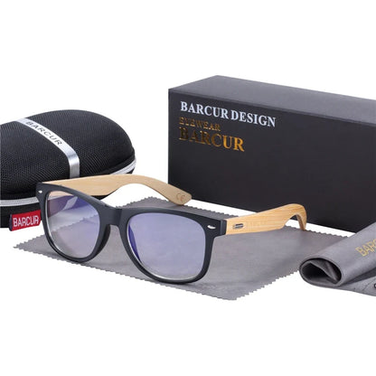 Wooden Blue Light Blocking Glasses