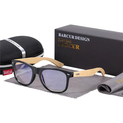Wooden Blue Light Blocking Glasses