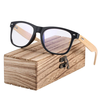 Wooden Blue Light Blocking Glasses