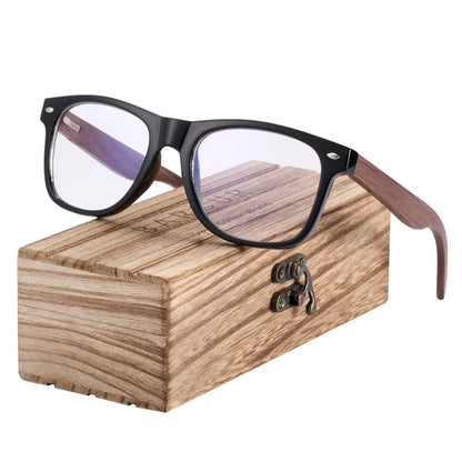 Wooden Blue Light Blocking Glasses