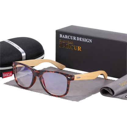 Wooden Blue Light Blocking Glasses