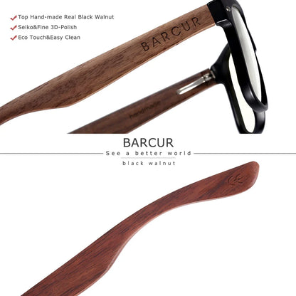 Wooden Blue Light Blocking Glasses