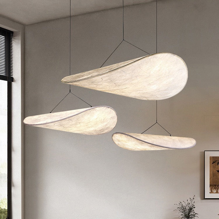 Sleek Oval Wave Pendant Light for Stylish Ceilings