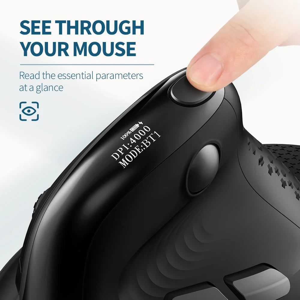 Vertical Ergonomic Mouse M618XSD - Comfort Design