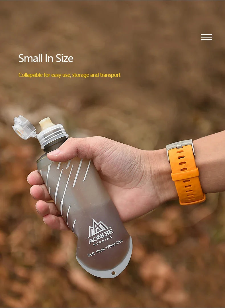 Soft Squeeze Water Bottle – Foldable Design
