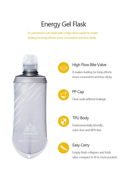 Soft Squeeze Water Bottle – Foldable Design