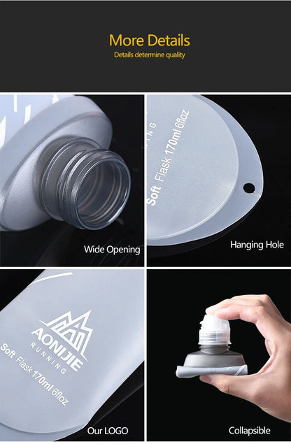 Soft Squeeze Water Bottle – Foldable Design
