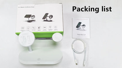 3-in-1 Magnetic Wireless Charger Station for Devices