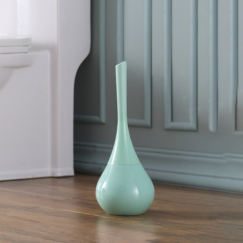 Sleek Bathroom Care Kit - Toilet Brush with Stylish Stand
