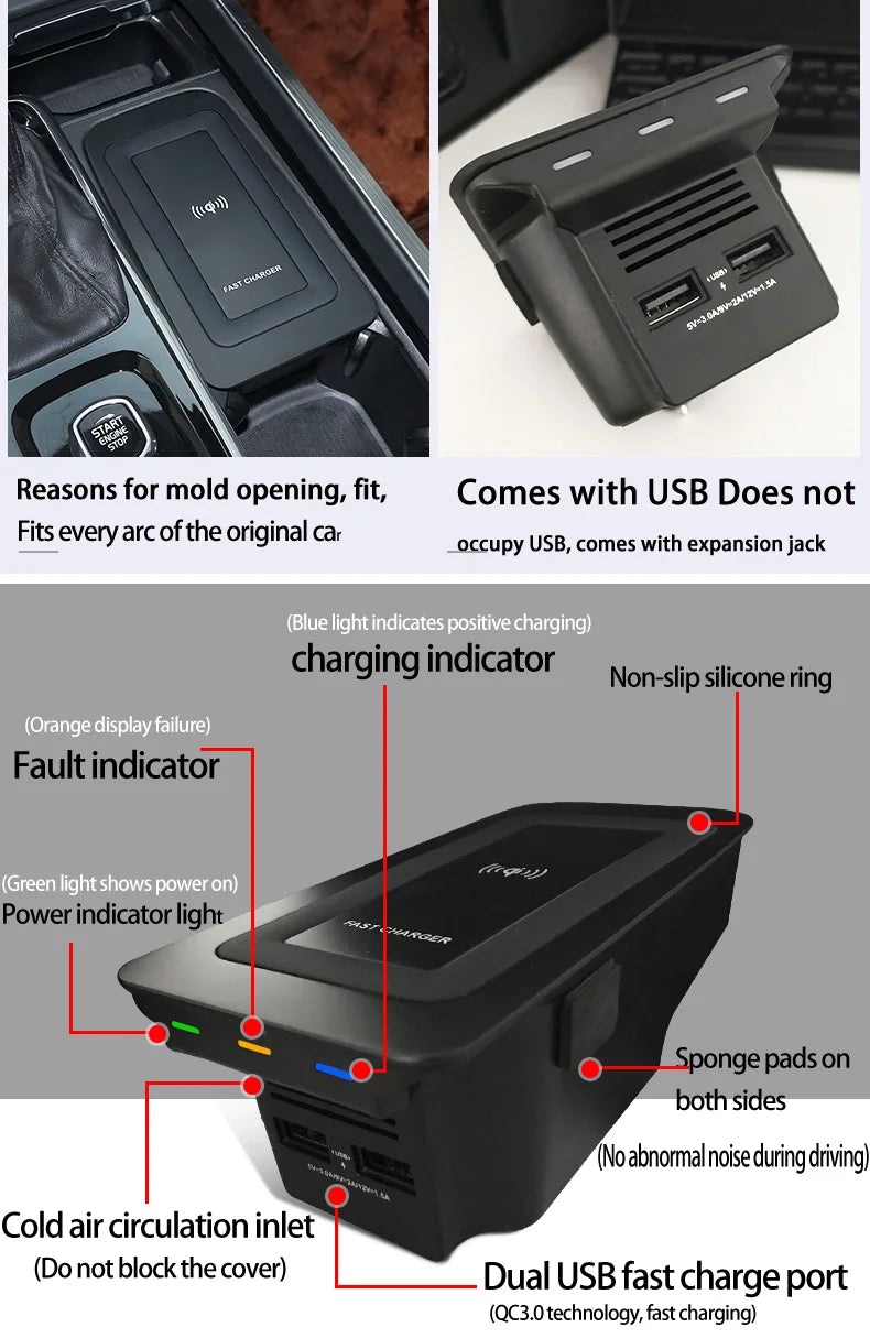 Charging Pad for Vehicle Compatibility