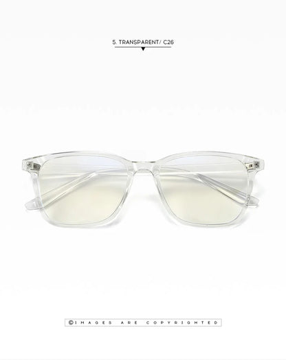 Square Retro Eyeglasses in TR90 Material