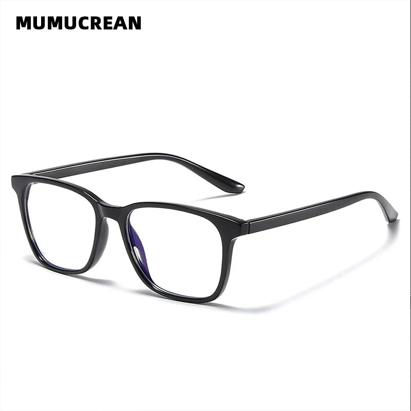 Square Retro Eyeglasses in TR90 Material