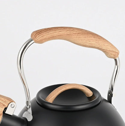 Chic Stainless Steel Whistling Kettle for Effortless Brewing