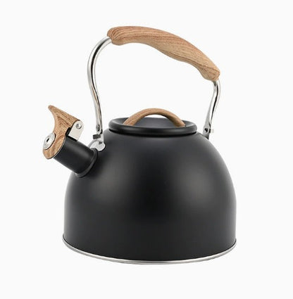 Chic Stainless Steel Whistling Kettle for Effortless Brewing