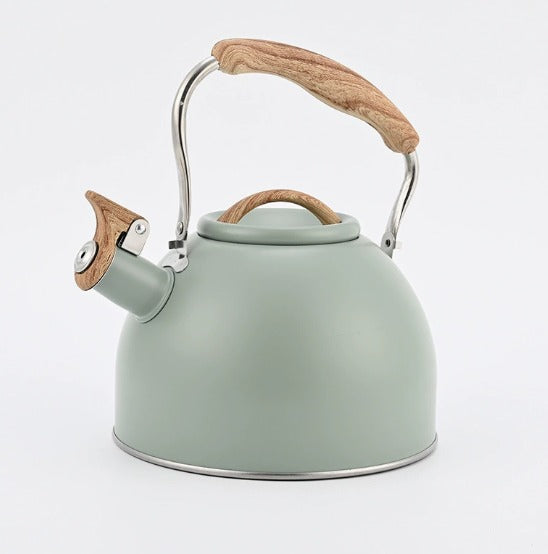 Chic Stainless Steel Whistling Kettle for Effortless Brewing