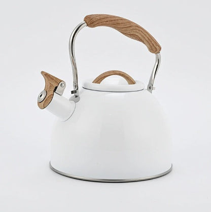 Chic Stainless Steel Whistling Kettle for Effortless Brewing