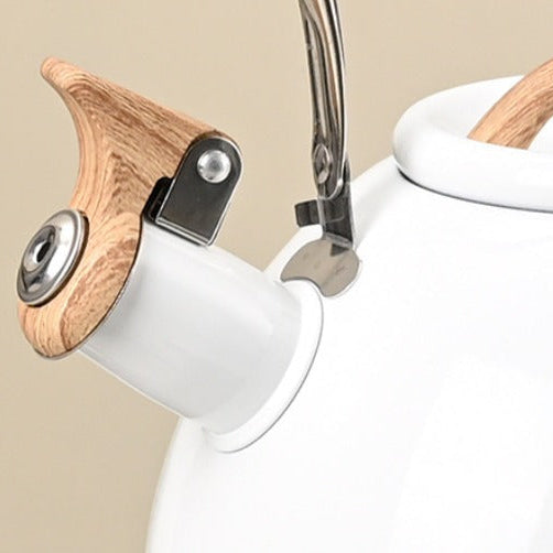 Chic Stainless Steel Whistling Kettle for Effortless Brewing