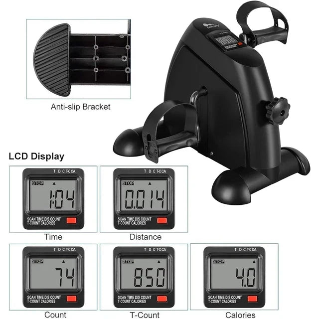2-in-1 Indoor Cycling Bike for Home Workouts