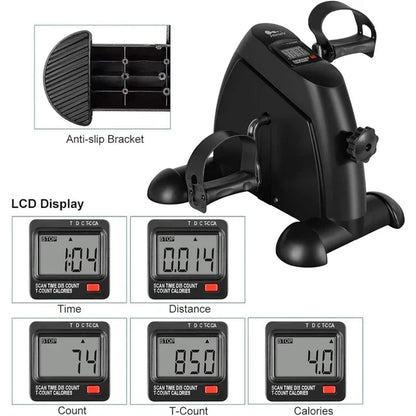 2-in-1 Indoor Cycling Bike for Home Workouts