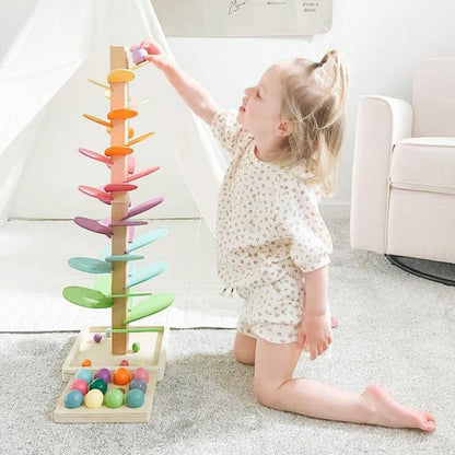 Wooden Sound Tower for Enhanced Audio Experience