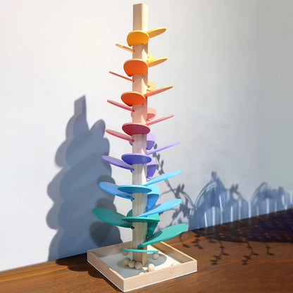 Wooden Sound Tower for Enhanced Audio Experience