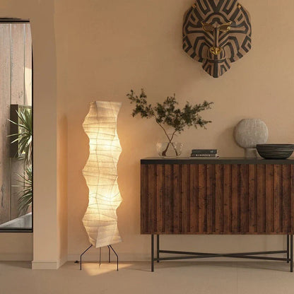 Elegant Rice Paper Standing Lamp – Perfect for Any Room