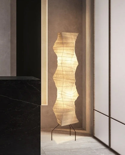 Elegant Rice Paper Standing Lamp – Perfect for Any Room