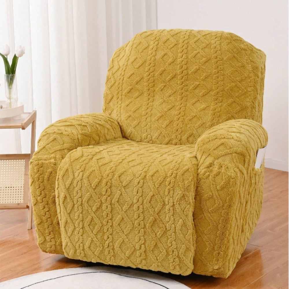 Contemporary Recliner Cover - Flexible Fabric Protection