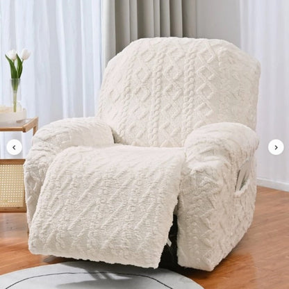 Contemporary Recliner Cover - Flexible Fabric Protection