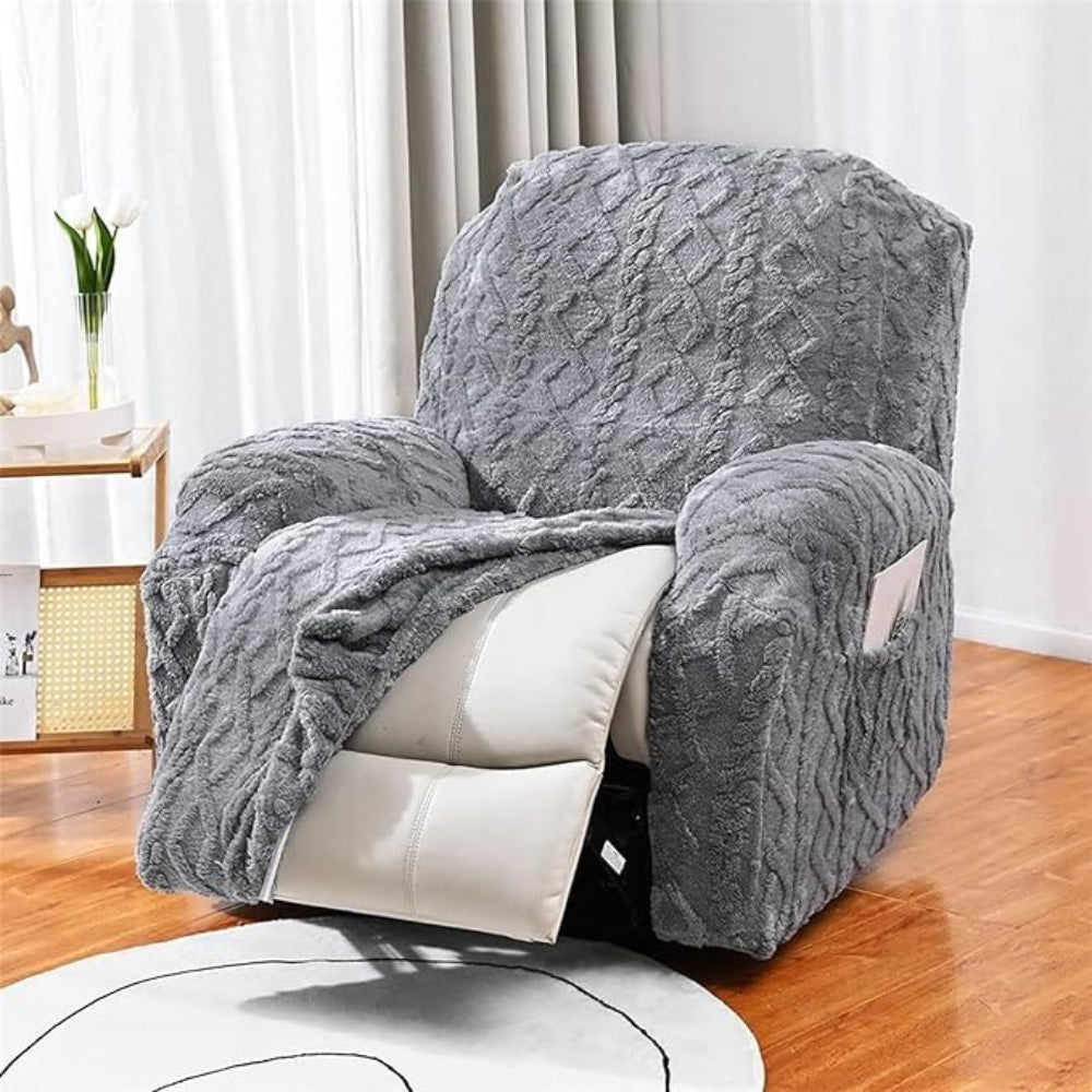 Contemporary Recliner Cover - Flexible Fabric Protection