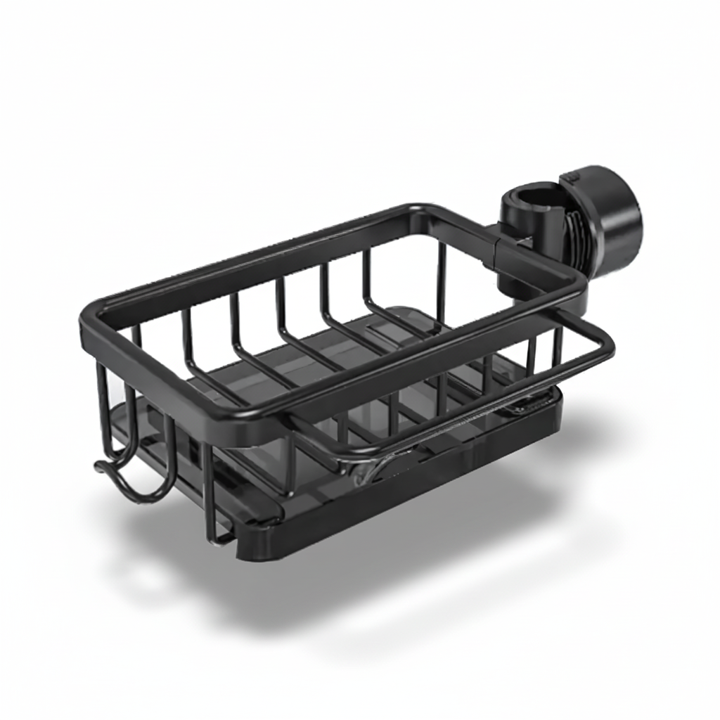 Effortless Sink Organizer with Quick Drain Technology