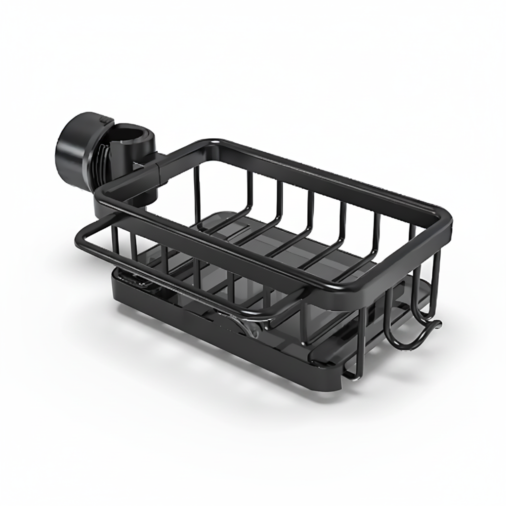 Effortless Sink Organizer with Quick Drain Technology