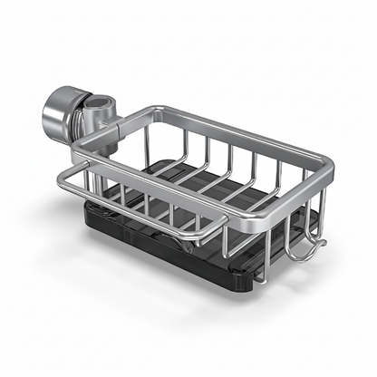 Effortless Sink Organizer with Quick Drain Technology