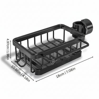 Effortless Sink Organizer with Quick Drain Technology