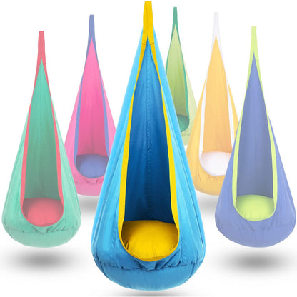 Cozy Nest Swing Seat for Children - Indoor Relaxation Hub