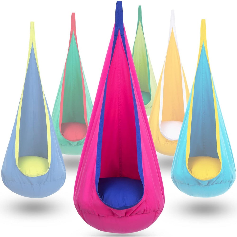 Cozy Nest Swing Seat for Children - Indoor Relaxation Hub