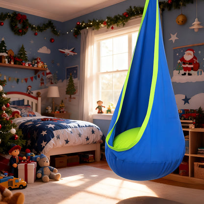 Cozy Nest Swing Seat for Children - Indoor Relaxation Hub