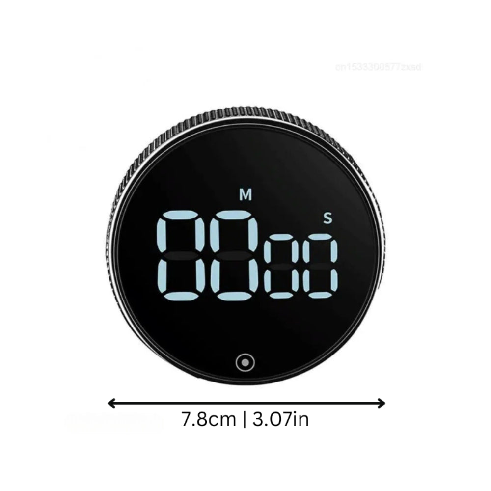 Magnetic Countdown Timer for Effortless Cooking Management