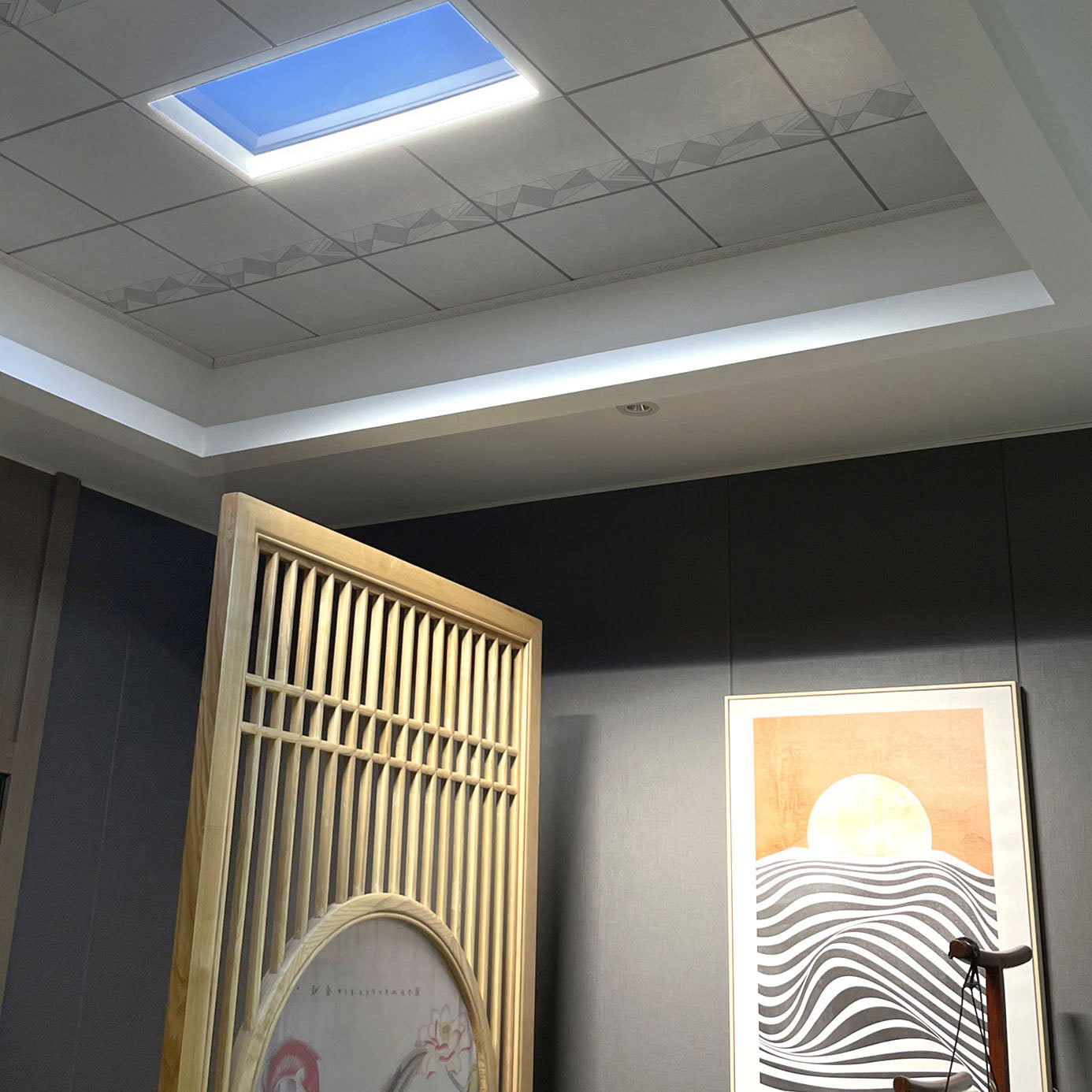 Sleek Smart LED Ceiling Light – Elevate Your Home Ambiance