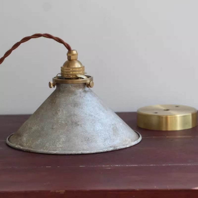 Rustic Industrial Pendant Light - Stylish Ceiling Fixture