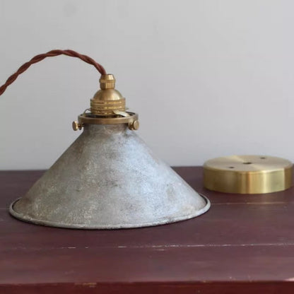 Rustic Industrial Pendant Light - Stylish Ceiling Fixture