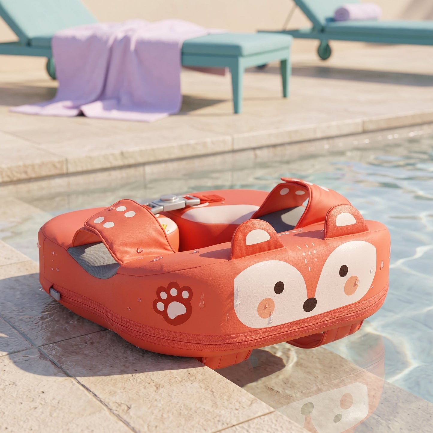 Inflatable Baby Pool Float for Water Fun